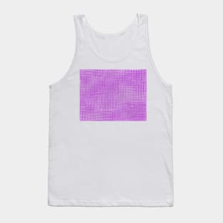 Original handmade Pink Abstract Design Tank Top